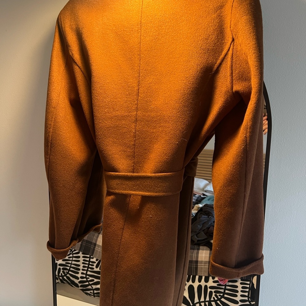 Tahari Camel Open Front Coat - Picture 6 of 6